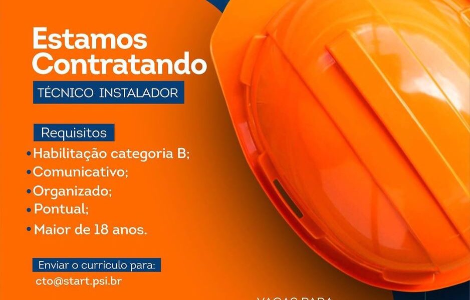 45050d7322588791a744aa9cec627a84 Oportunidades de Emprego em Alagoinhas - Vagas na Start Fibra para Técnicos de Instalação