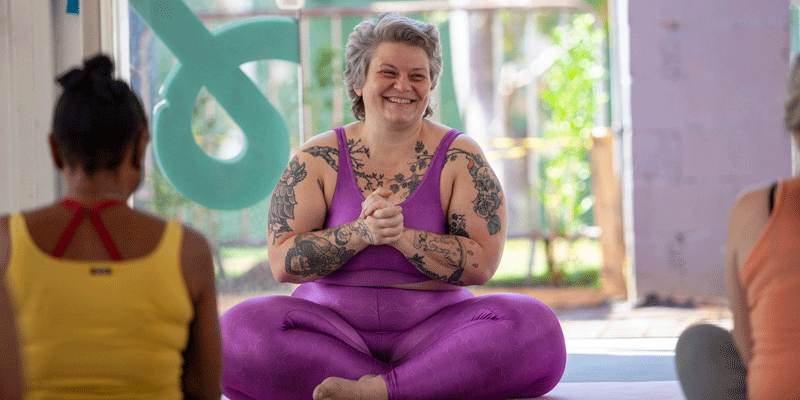 Sesc Campo Limpo 20230805 Aula aberta Yoga com professora Vanessa Joda FT Ze Barretta 02 A Jornada Inspiradora de Vanessa Joda na Yoga