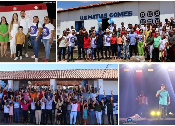 Campinas do Piauí celebra 60 anos com renovação escolar e shows