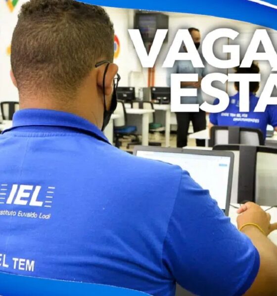 IEL abre 1.800 oportunidades de estágio com salários de até R$ 2 mil em diversas áreas