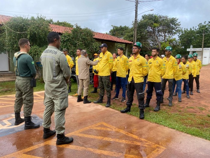 Treinamento de brigadistas em José de Freitas - uma parceria entre Semarh e Corpo de Bombeiros