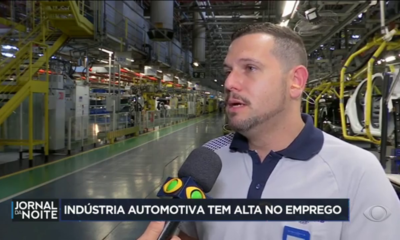 Avanço no Mercado de Trabalho - A Indústria Automotiva Brasileira Ganha Força