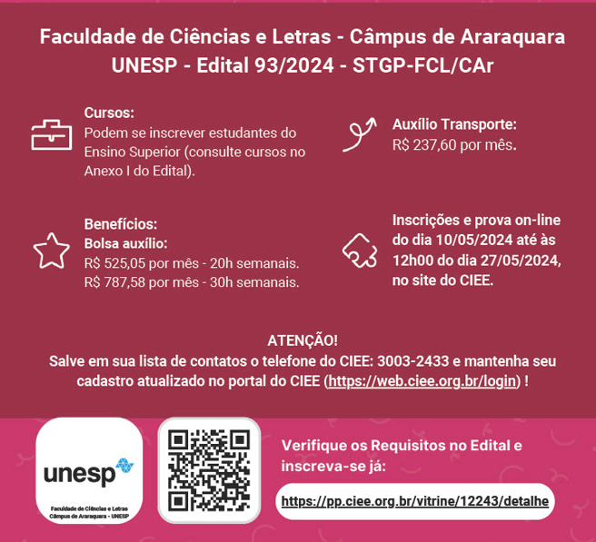 Descubra Oportunidades de Estágio na UNESP Araraquara - Um Caminho para o Sucesso Profissional
