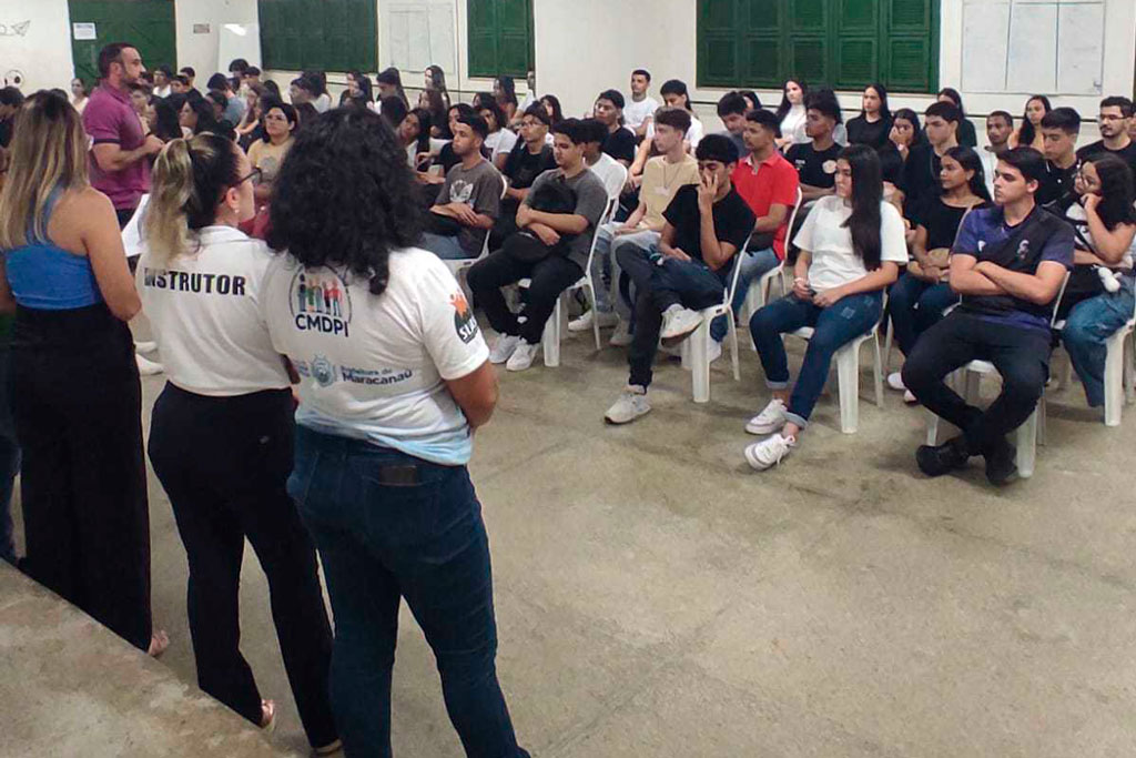 Programa Jovem Aprendiz de Maracanaú Inicia Nova Turma com Aula Inaugural