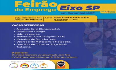 Feir o de Emprego em Corumbata Uma Oportunidade que Pode Mudar Vidas e Transformar Comunidades Feirão de Emprego em Corumbataí: Uma Oportunidade que Pode Mudar Vidas e Transformar Comunidades