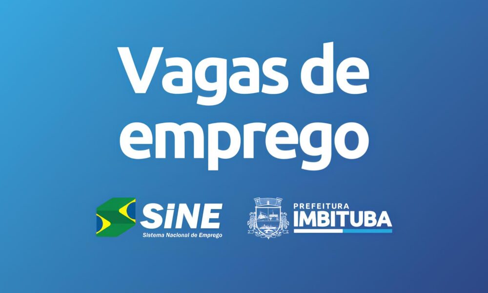 Imbituba em Foco Novas Oportunidades de Emprego Transformam Sonhos em Realidade Imbituba em Foco: Novas Oportunidades de Emprego Transformam Sonhos em Realidade