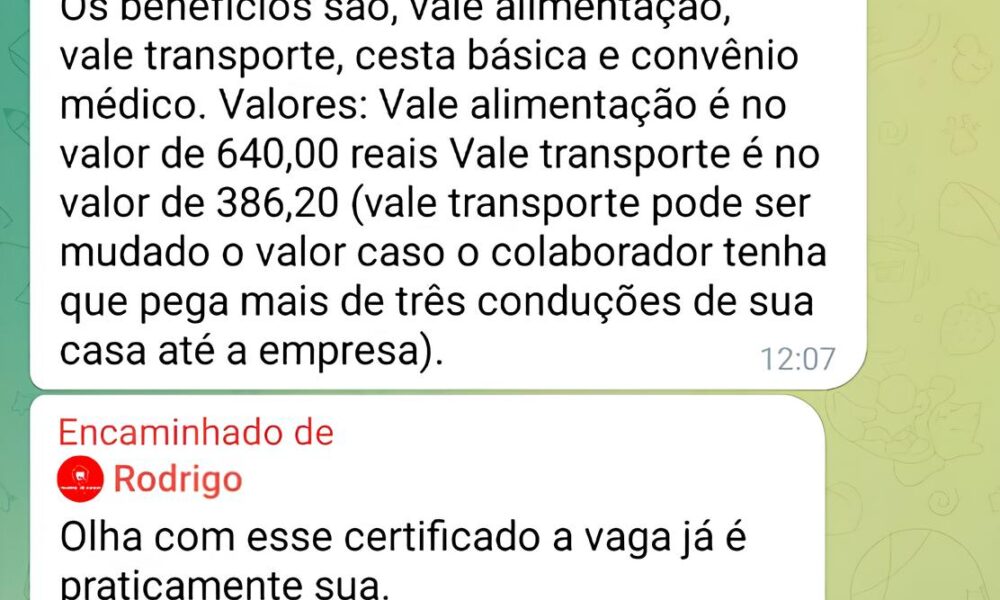 O Golpe do Falso Emprego em Sete Lagoas Como Identificar e Evitar Essa Armadilha Digital O Golpe do Falso Emprego em Sete Lagoas: Como Identificar e Evitar Essa Armadilha Digital