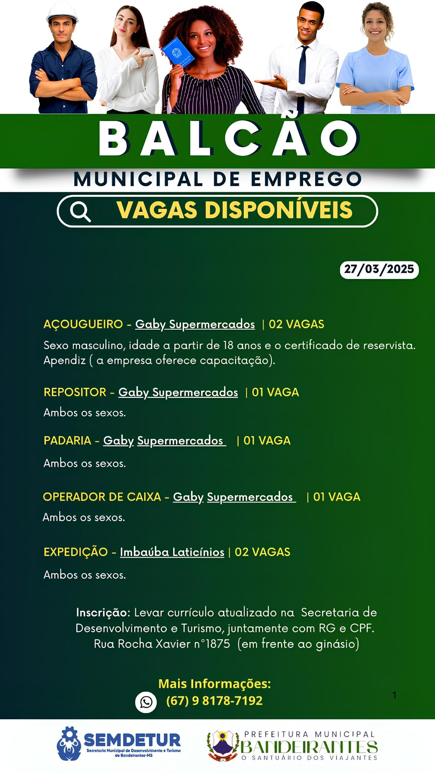 Oportunidades em Bandeirantes: Como as Vagas de Emprego do Dia Podem Mudar Sua Vida 1 Oportunidades em Bandeirantes Como as Vagas de Emprego do Dia Podem Mudar Sua Vida scaled Oportunidades em Bandeirantes: Como as Vagas de Emprego do Dia Podem Mudar Sua Vida