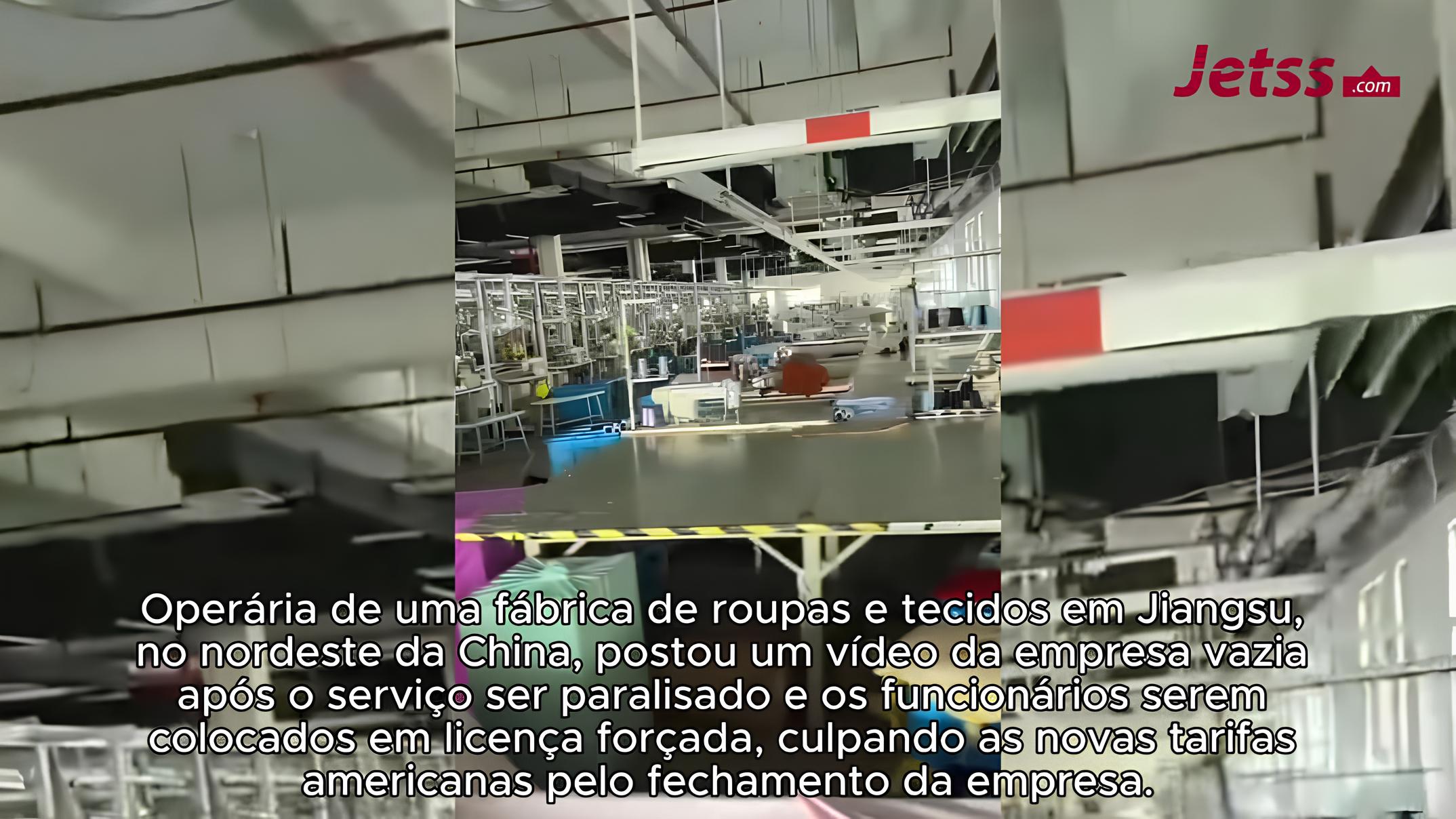 Choque Global: Após Tarifaço de 125%, Fábricas Chinesas Fecham e Deixam Milhares sem Emprego – O Que Isso Significa para o Futuro? 1 Choque Global: Após Tarifaço de 125%, Fábricas Chinesas Fecham e Deixam Milhares sem Emprego – O Que Isso Significa para o Futuro?