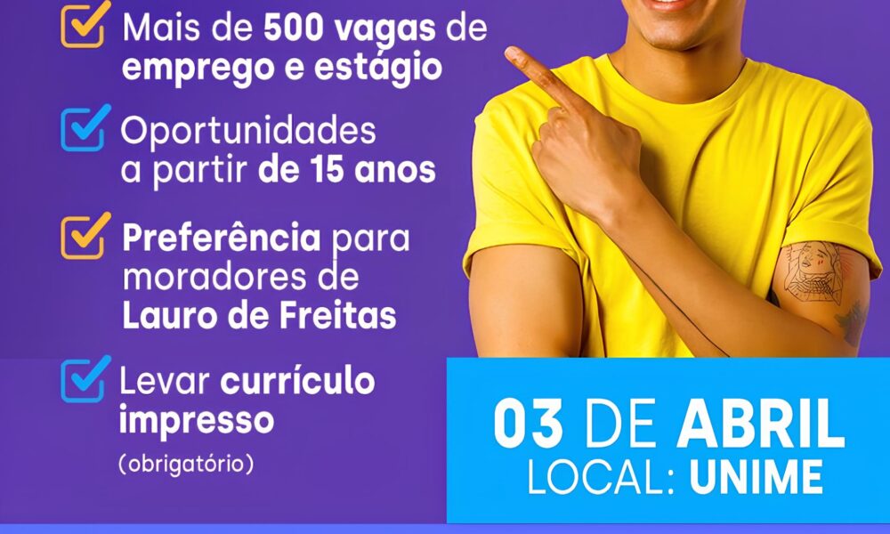 Como 500 Vagas de Emprego e Est gio em Lauro de Freitas Podem Transformar Sua Trajet ria Profissional Como 500 Vagas de Emprego e Estágio em Lauro de Freitas Podem Transformar Sua Trajetória Profissional