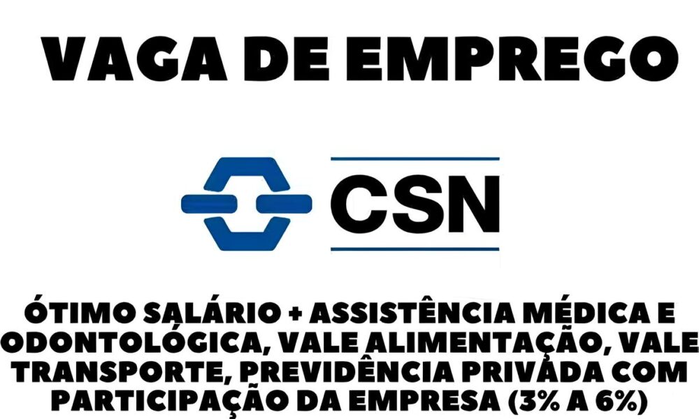 Como Garantir a Vaga dos Seus Sonhos CSN Anuncia Oportunidade nica Para M dicos do Trabalho em Salgueiro PE Como Garantir a Vaga dos Seus Sonhos: CSN Anuncia Oportunidade Única Para Médicos do Trabalho em Salgueiro-PE