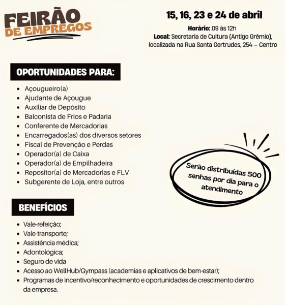 Enfrentando o Futuro: A Feira de Empregos do Arena Atacado em Cosmópolis Surge Como Um Raio de Esperança Para Quem Busca Reinvenção Profissional 2 Enfrentando o Futuro A Feira de Empregos do Arena Atacado em Cosm polis Surge Como Um Raio de Esperan a Para Quem Busca Reinven o Profissional Enfrentando o Futuro: A Feira de Empregos do Arena Atacado em Cosmópolis Surge Como Um Raio de Esperança Para Quem Busca Reinvenção Profissional