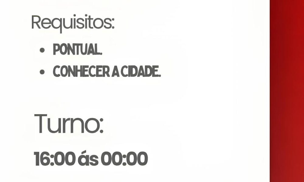 Floresta PE Uma Nova Oportunidade Bate Porta Entregador Procurado Conhe a os Detalhes e Como se Candidatar Floresta-PE: Uma Nova Oportunidade Bate à Porta – Entregador Procurado, Conheça os Detalhes e Como se Candidatar