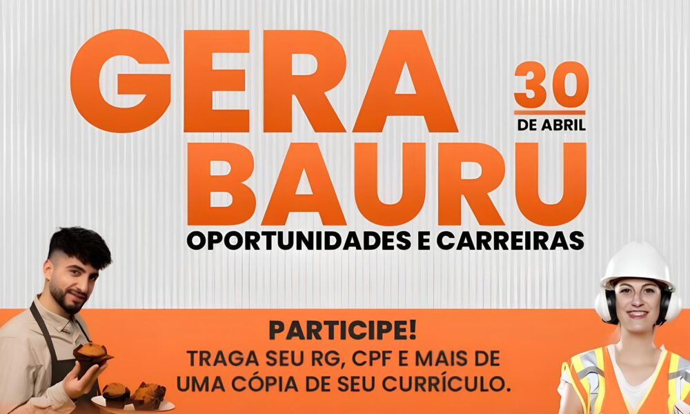 Gera Bauru 2025 O Dia em que 2 400 Sonhos Podem Se Tornar Realidade Gera Bauru 2025: O Dia em que 2.400 Sonhos Podem Se Tornar Realidade