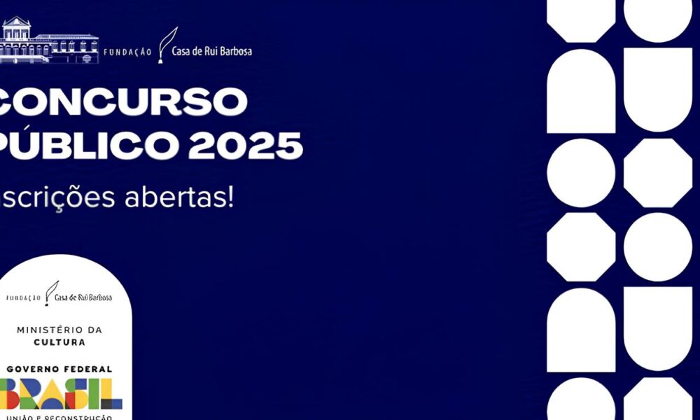 Um Futuro Cultural Concurso da Funda o Casa de Rui Barbosa Oferece Sal rios de At R 14 Mil e Oportunidades nicas Um Futuro Cultural: Concurso da Fundação Casa de Rui Barbosa Oferece Salários de Até R$ 14 Mil e Oportunidades Únicas