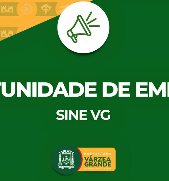 Várzea Grande em Foco: 282 Vagas de Emprego Podem Ser o Recomeço que Você Procurava 2 V rzea Grande em Foco 282 Vagas de Emprego Podem Ser o Recome o que Voc Procurava Várzea Grande em Foco: 282 Vagas de Emprego Podem Ser o Recomeço que Você Procurava
