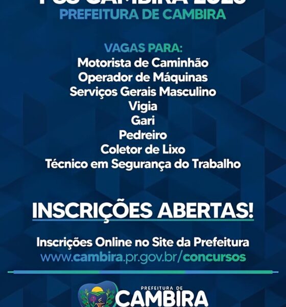 Cambira em Foco: Como o PSS 2025 Está Transformando Vidas no Vale do Ivaí 2 Cambira em Foco Como o PSS 2025 Est Transformando Vidas no Vale do Iva Cambira em Foco: Como o PSS 2025 Está Transformando Vidas no Vale do Ivaí