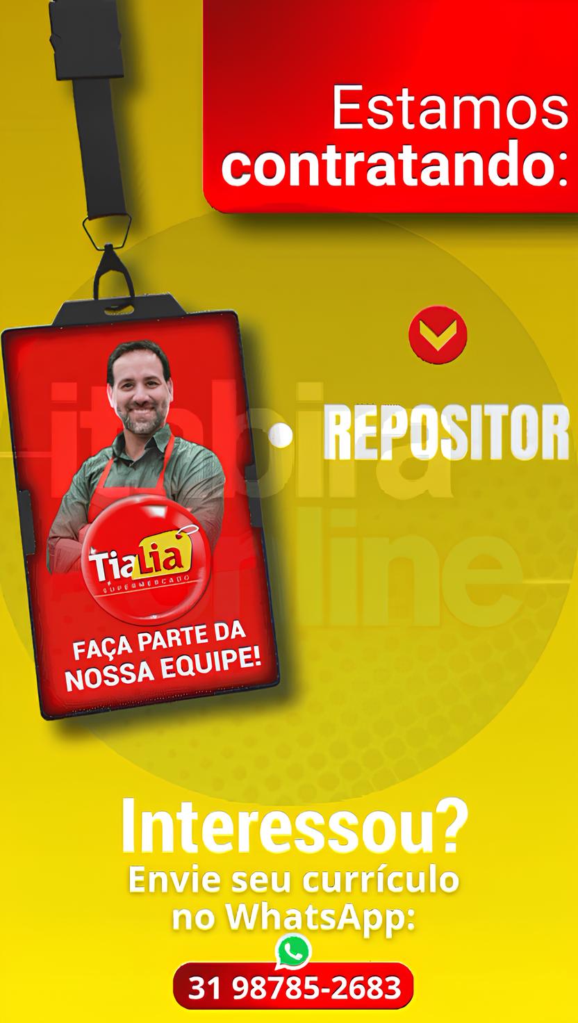 Como Duas Vagas de Emprego no Supermercado Tia Lia Podem Mudar a História de Itabira? 1 Como Duas Vagas de Emprego no Supermercado Tia Lia Podem Mudar a Hist ria de Itabira Como Duas Vagas de Emprego no Supermercado Tia Lia Podem Mudar a História de Itabira?