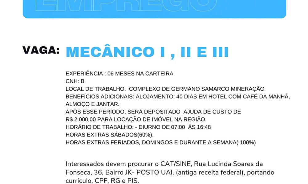 Como Jo o Monlevade Est Transformando o Mercado de Trabalho em 2025 O Papel do CAT Sine na Gera o de Oportunidades Como João Monlevade Está Transformando o Mercado de Trabalho em 2025: O Papel do CAT-Sine na Geração de Oportunidades