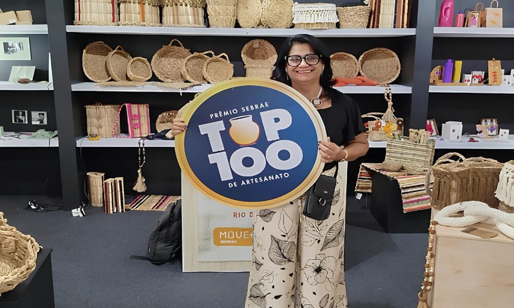 Como Uma Artes de Campos Conquistou o Oscar do Artesanato Brasileiro e Levou Sua Hist ria ao Ibirapuera Como Uma Artesã de Campos Conquistou o Oscar do Artesanato Brasileiro e Levou Sua História ao Ibirapuera