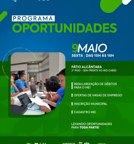 Como o Programa Oportunidades Está Transformando Vidas em São Gonçalo: Um Dia de Esperança no Pátio Alcântara 2 Como o Programa Oportunidades Est Transformando Vidas em S o Gon alo Um Dia de Esperan a no P tio Alc ntara Como o Programa Oportunidades Está Transformando Vidas em São Gonçalo: Um Dia de Esperança no Pátio Alcântara