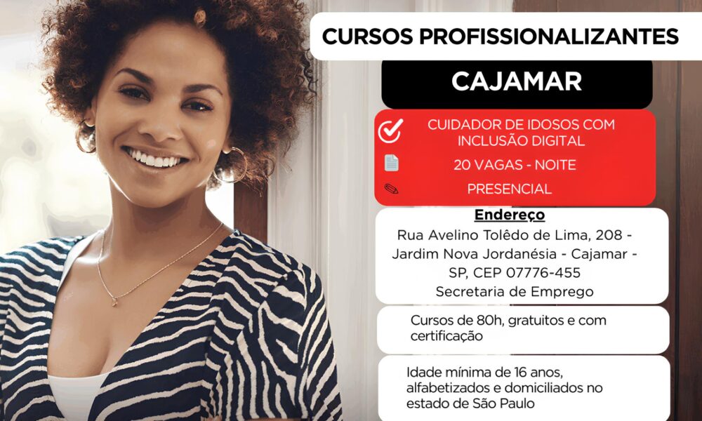 Oportunidades de Transforma o Cajamar Prorroga Inscri es para Cursos Gratuitos e Projeta Futuro Melhor para Seus Moradores Oportunidades de Transformação: Cajamar Prorroga Inscrições para Cursos Gratuitos e Projeta Futuro Melhor para Seus Moradores