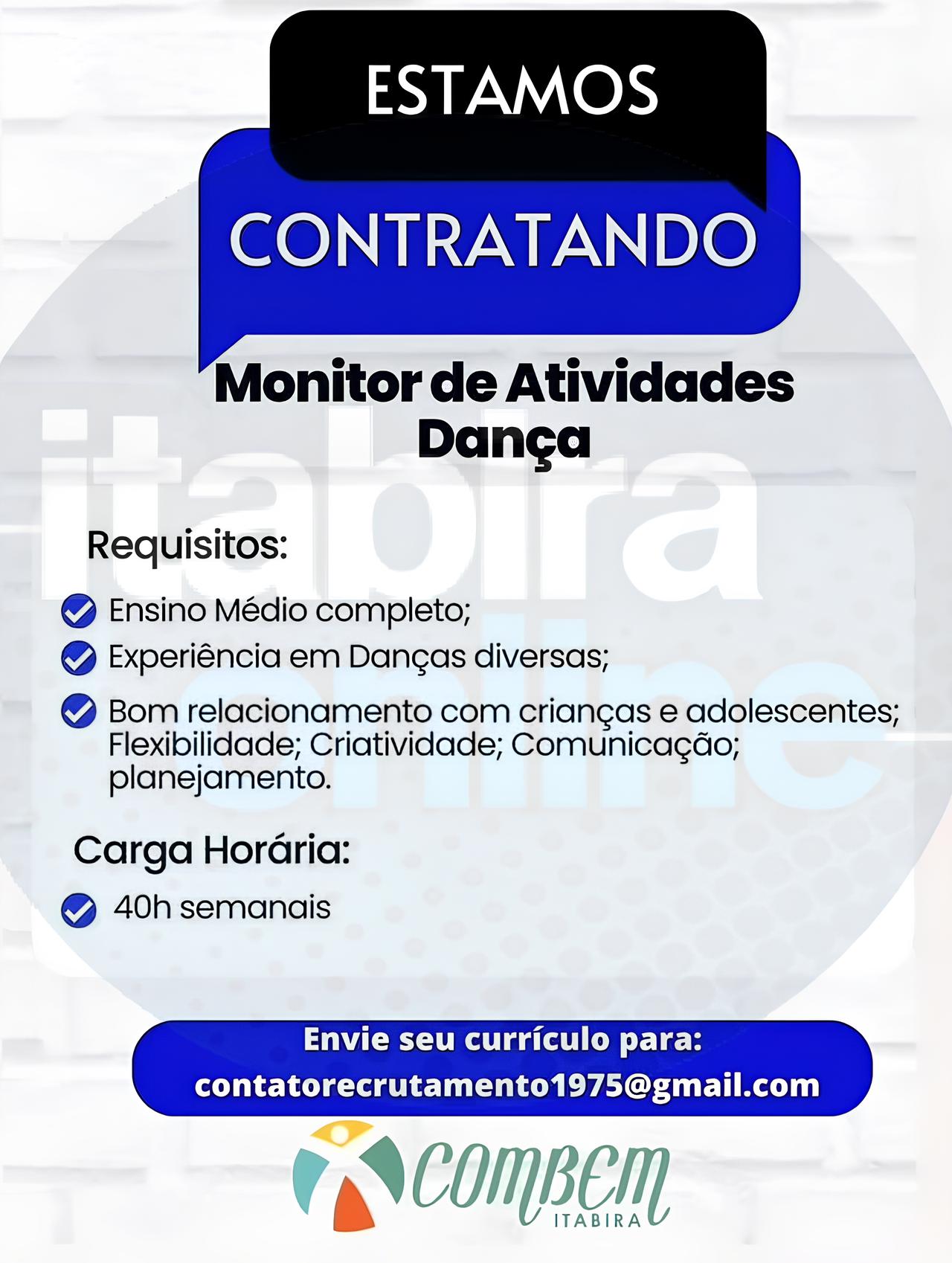 Um Raio de Esperança em Itabira: Combem Anuncia Nova Oportunidade de Emprego e Transforma o Futuro da Região 1 Um Raio de Esperan a em Itabira Combem Anuncia Nova Oportunidade de Emprego e Transforma o Futuro da Regi o Um Raio de Esperança em Itabira: Combem Anuncia Nova Oportunidade de Emprego e Transforma o Futuro da Região
