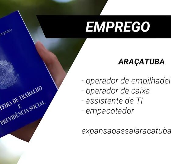 220 Vagas de Emprego em Araçatuba: A Chance Que Pode Mudar Sua Vida Está Aqui – O Que Você Precisa Saber 2 220 Vagas de Emprego em Ara atuba A Chance Que Pode Mudar Sua Vida Est Aqui O Que Voc Precisa Saber 220 Vagas de Emprego em Araçatuba: A Chance Que Pode Mudar Sua Vida Está Aqui – O Que Você Precisa Saber