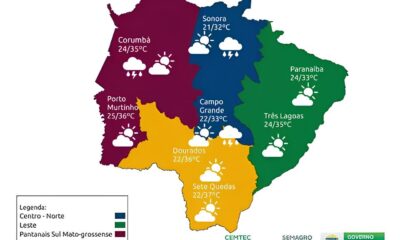 Frente Fria Avan a O Dia em que Mato Grosso do Sul Congelou sob o Peso do Clima Frente Fria Avança: O Dia em que Mato Grosso do Sul Congelou sob o Peso do Clima