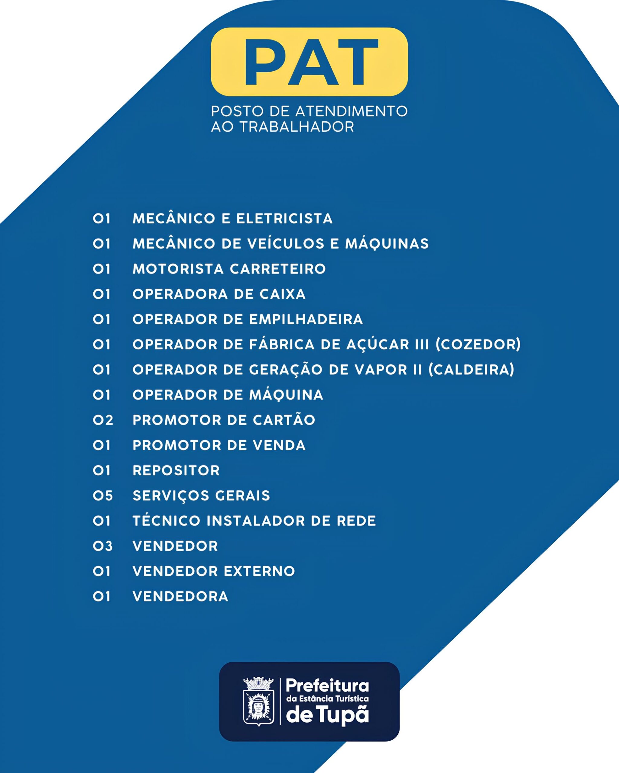 Novas Oportunidades no Horizonte: Como o PAT de Tupã Está Abalando o Mercado de Trabalho Local 1 Novas Oportunidades no Horizonte Como o PAT de Tup Est Abalando o Mercado de Trabalho Local scaled Novas Oportunidades no Horizonte: Como o PAT de Tupã Está Abalando o Mercado de Trabalho Local