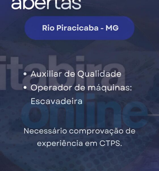 Oportunidades Renovadas: Como Salum Construções Está Transformando Rio Piracicaba com Novas Vagas de Emprego 2 Oportunidades Renovadas Como Salum Constru es Est Transformando Rio Piracicaba com Novas Vagas de Emprego Oportunidades Renovadas: Como Salum Construções Está Transformando Rio Piracicaba com Novas Vagas de Emprego