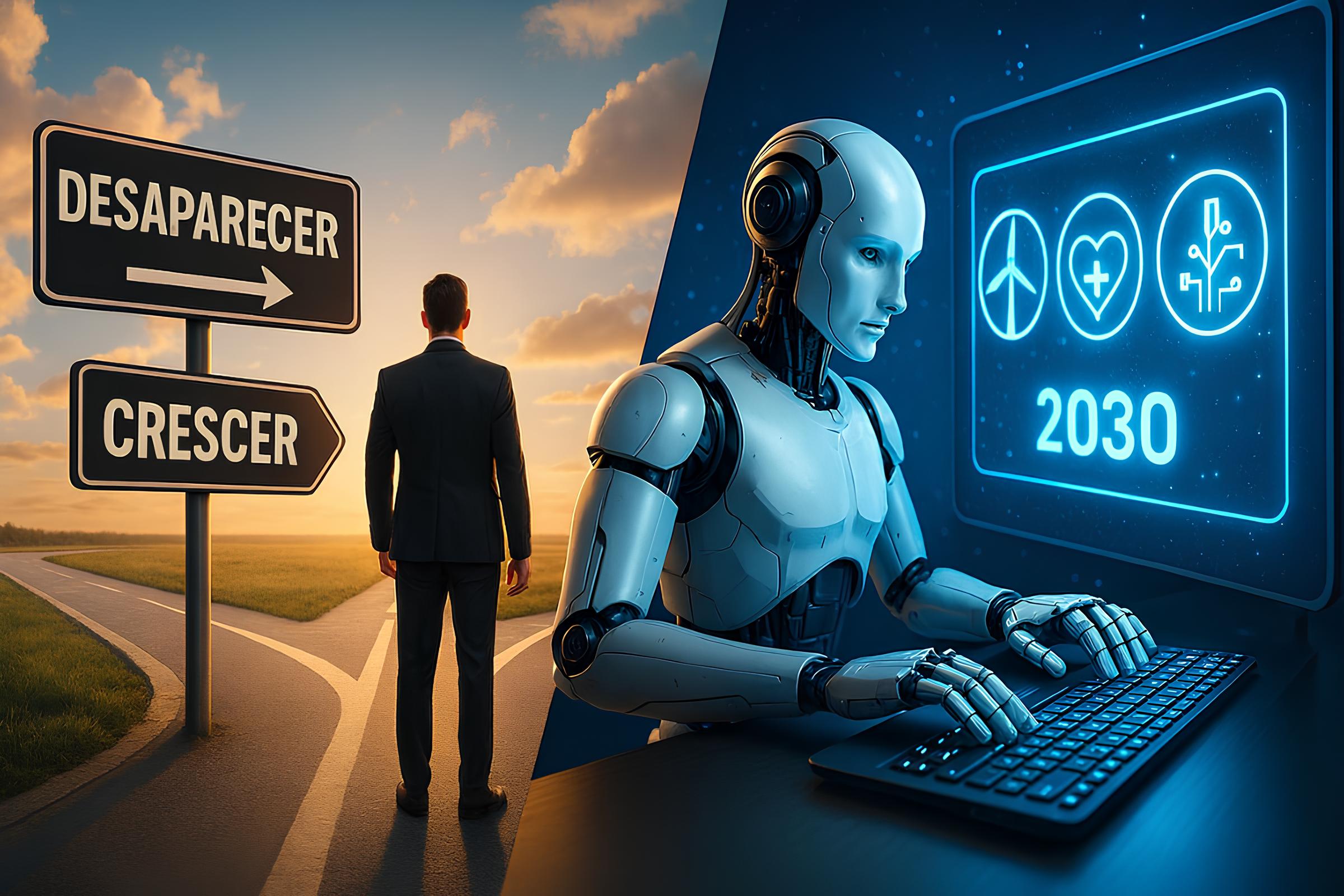 O Futuro do Trabalho Está Chegando: Como 170 Milhões de Novas Vagas e a Extinção de Carreiras Tradicionais Moldarão Sua Vida até 2030