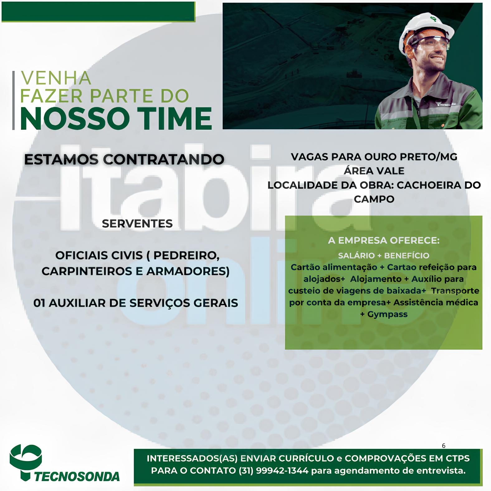 Descubra Como Conquistar uma Vaga na Tecnosonda: A Empresa Que Está Transformando o Futuro da Engenharia em Ouro Preto 1 Descubra Como Conquistar uma Vaga na Tecnosonda A Empresa Que Est Transformando o Futuro da Engenharia em Ouro Preto Descubra Como Conquistar uma Vaga na Tecnosonda: A Empresa Que Está Transformando o Futuro da Engenharia em Ouro Preto