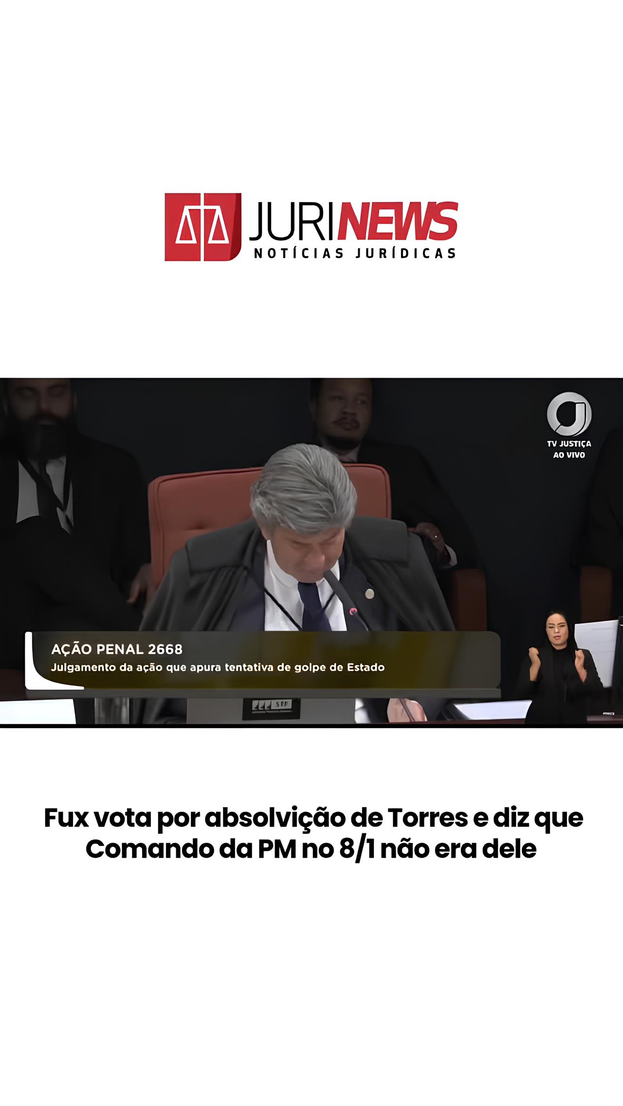 O Voto de Fux e o Caso Anderson Torres: Uma Reviravolta Judicial que Sacudiu o Brasil